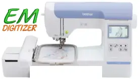 Máquina de bordar Brother PE800 5 × 7