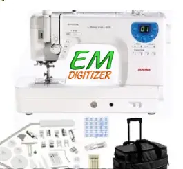 Janome Memory Craft 6300P Sewing and Embroidery Machine