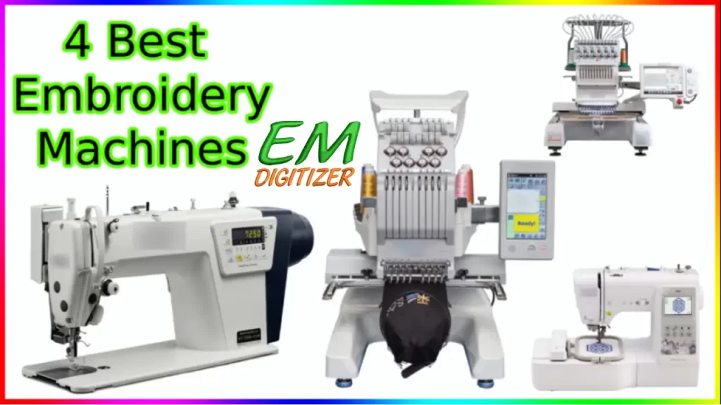 4 Best Embroidery Machines | Review