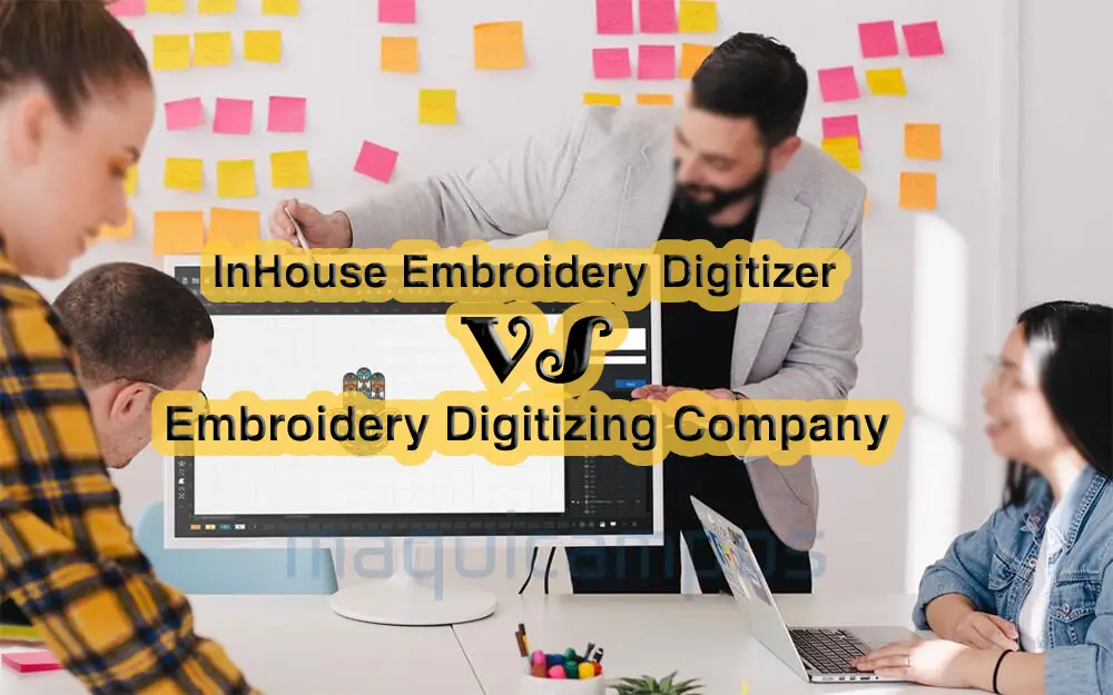 InHouse-Digitalisierer für Stickereien im Vergleich zu Digitalisierungsunternehmen für Stickereien