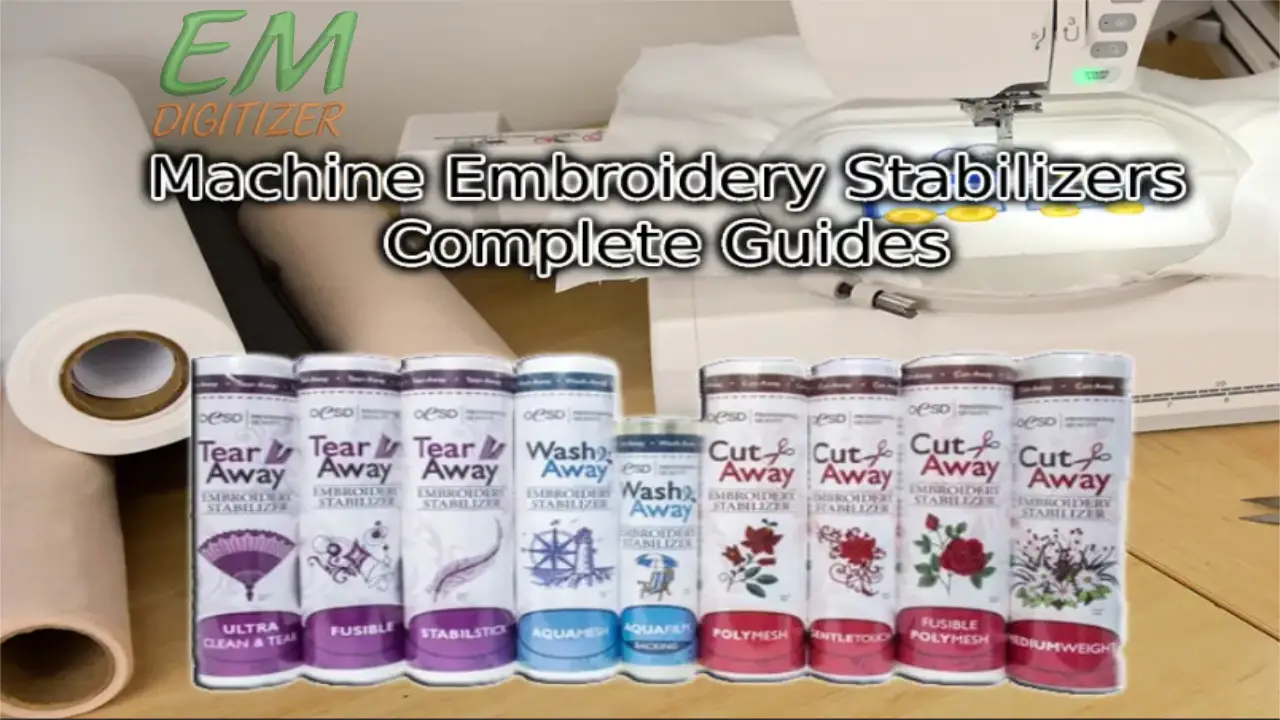 Machine Embroidery Stabilizers | Complete Guides