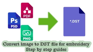 Come convertire l'immagine in file DST per il ricamo Guide passo passo