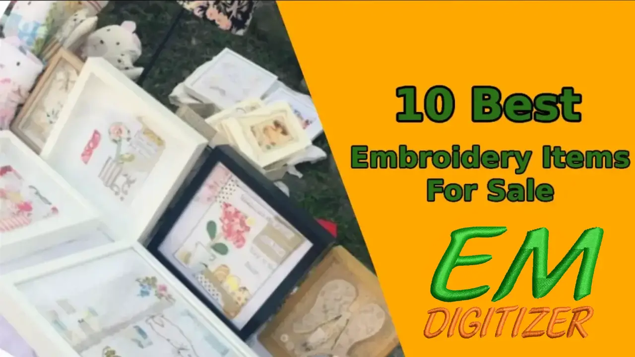 10 Best Embroidery Items to Sell at Craft Shows