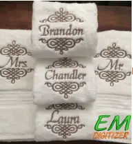 Embroidered Towel