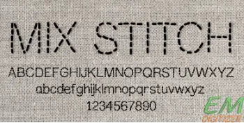 Stitched: Handwritten Font