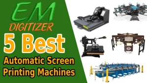 5 лучших автоматических машин для трафаретной печати (функции и характеристики)
