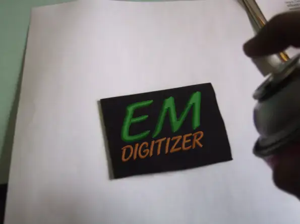 Digitize Puff or 3D Embroidery Step 2