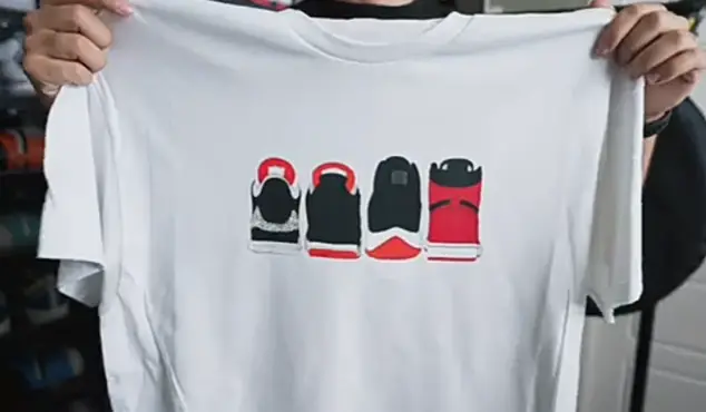 Final result of heat press