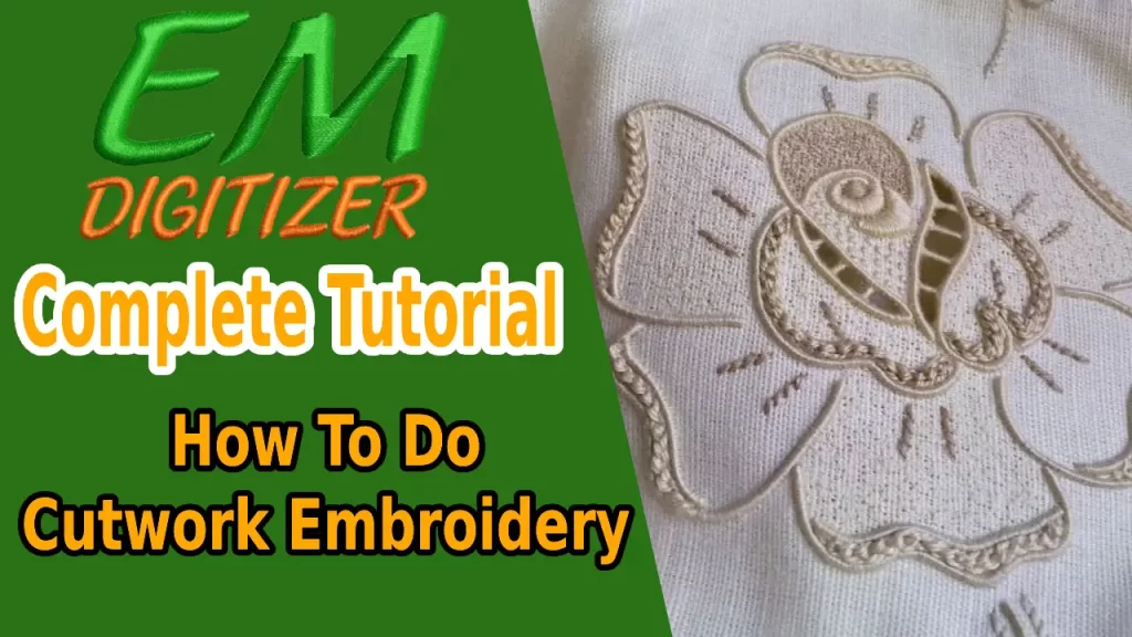 How To Do Cutwork Embroidery - Complete Tutorial