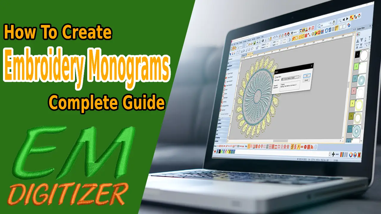 Cómo crear un monograma de bordado - Guía completa