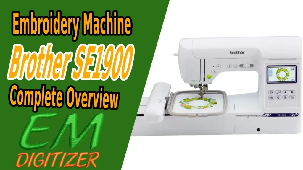 Máquina de coser y bordar Brother SE1900 - Resumen completo