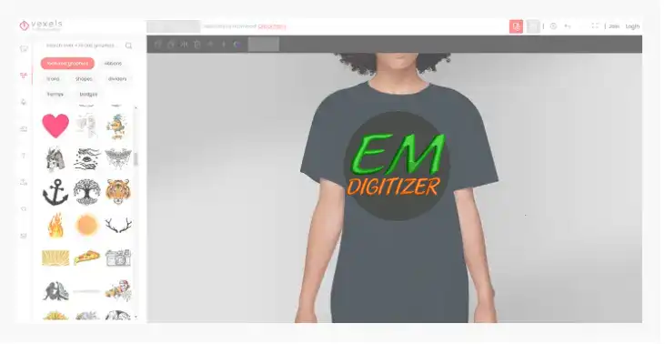 App diseño online camisetas