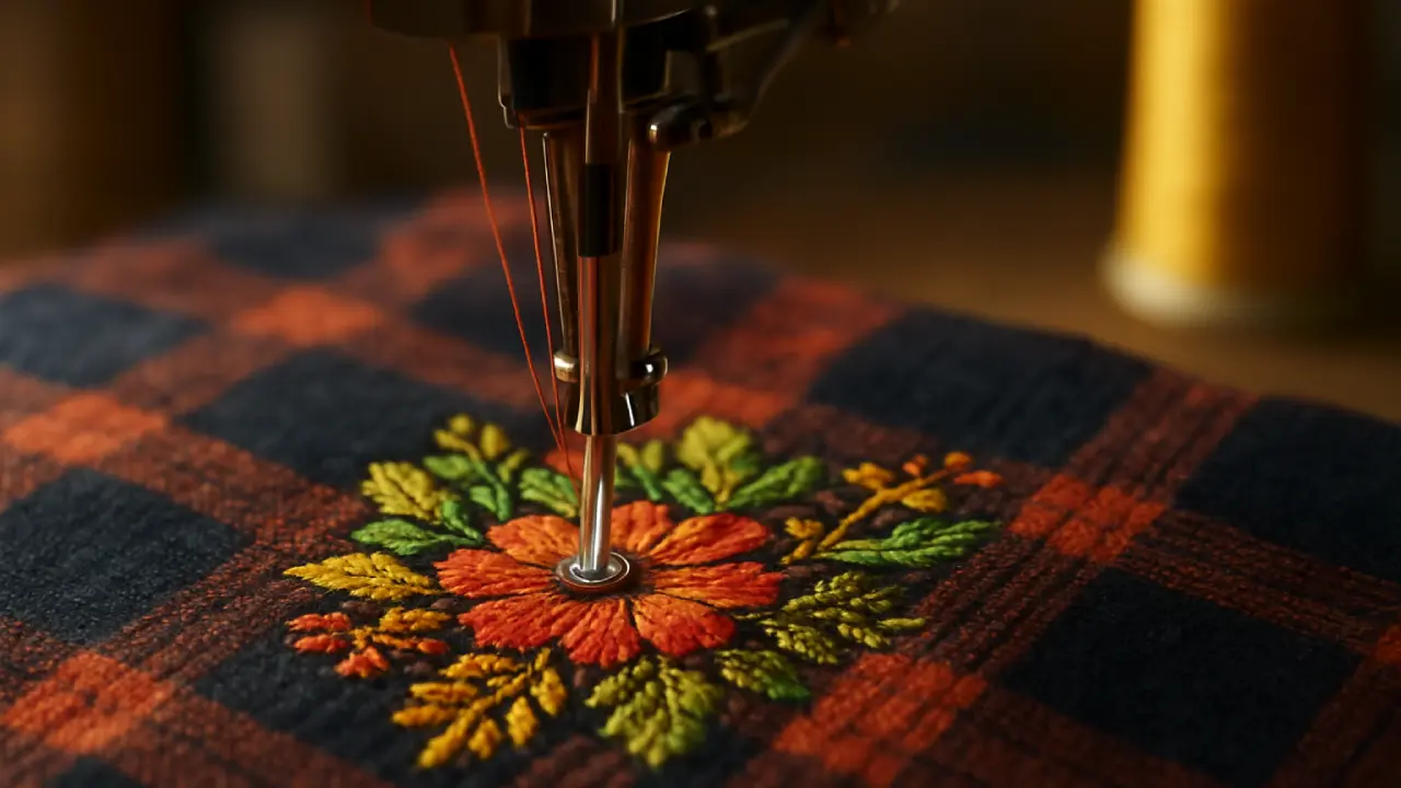 Embroidery On Flannel-Complete Tutorial with 7 Helpful Tips