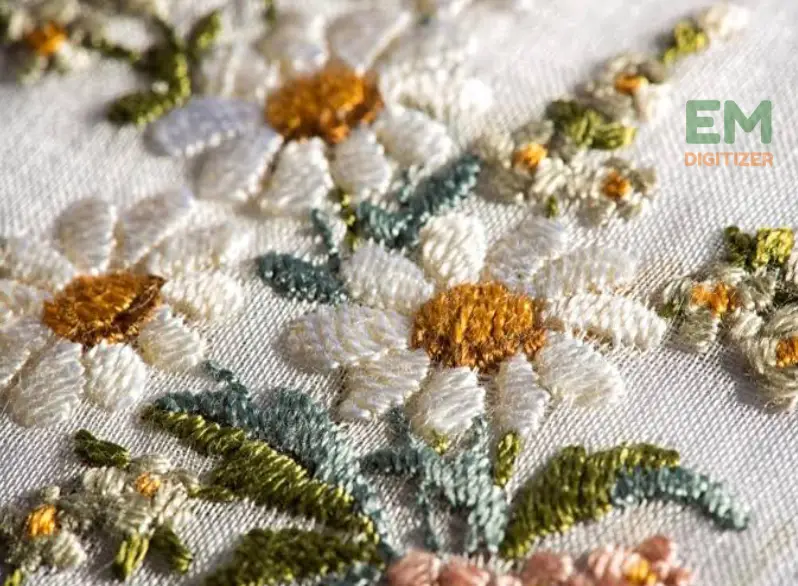 Delicate Nature Of Embroidery