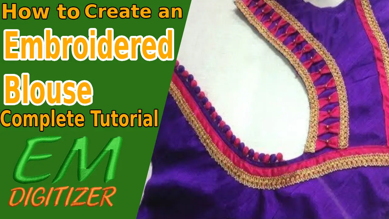 How to Create an Embroidered Blouse - Complete Tutorial