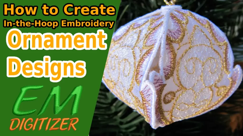 Cómo crear diseños de adornos de bordado en el aro - Tutorial completo