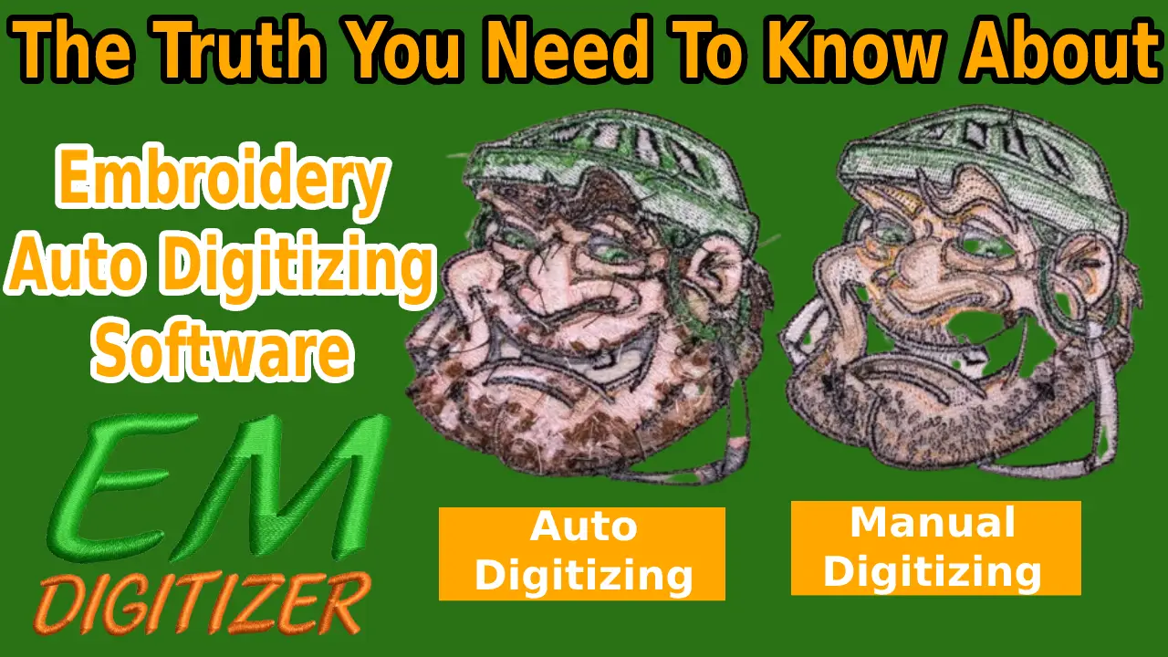 You Need To Know About Embroidery Auto-Digitizing Software