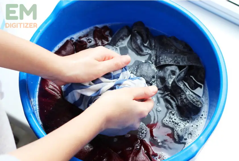 Washing Of Embroidered Clothes By Hand