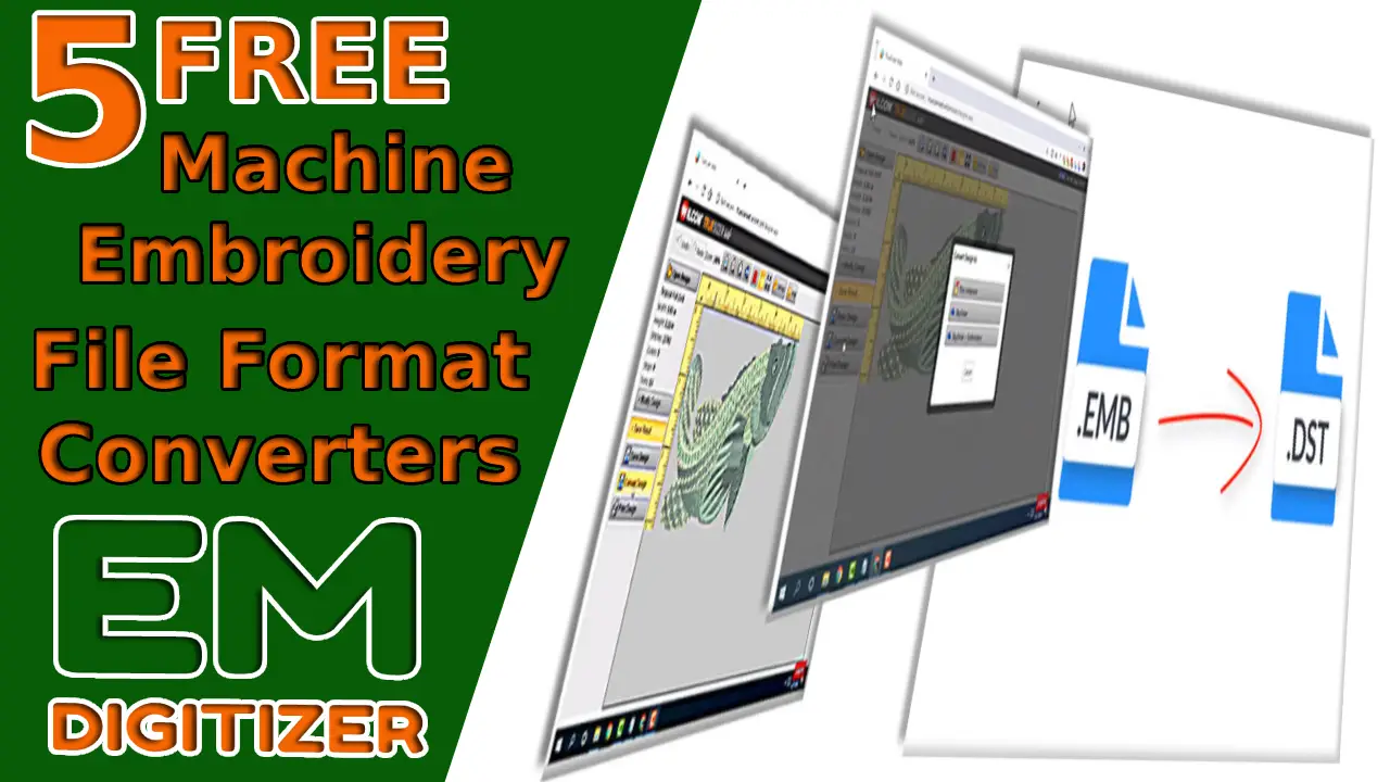 5 FREE Machine Embroidery File Format Converters