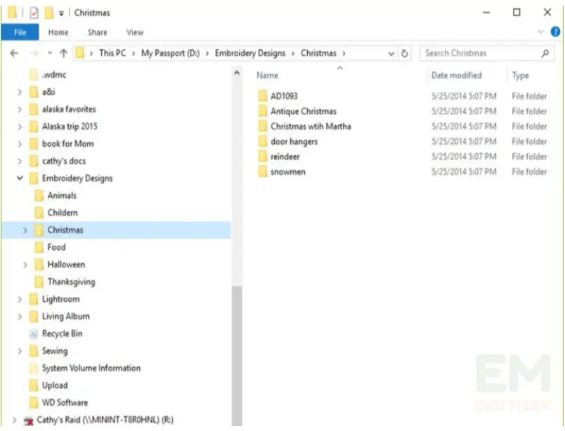 Add Subfolders To A Primary Folder