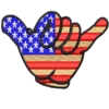 HAND FLAGE USA