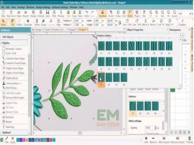 Steps for Digitizing Leaves