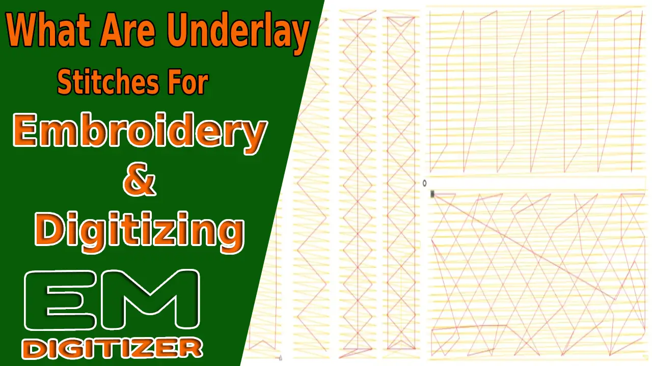 What Are Underlay Stitches For Embroidery Digitizing