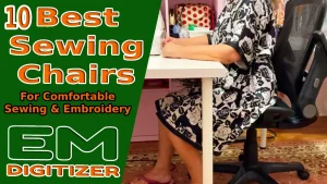 10 лучших швейных стульев для комфортного шитья и вышивания