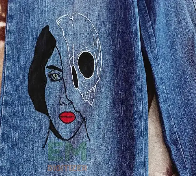 Introduction To Machine Embroider on Jeans
