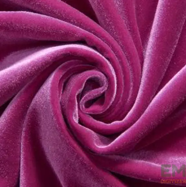 Overview of Embroider on velvet