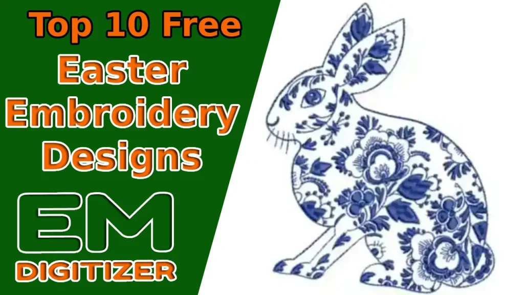 Parte superior 10 Diseños de bordado de Pascua gratis