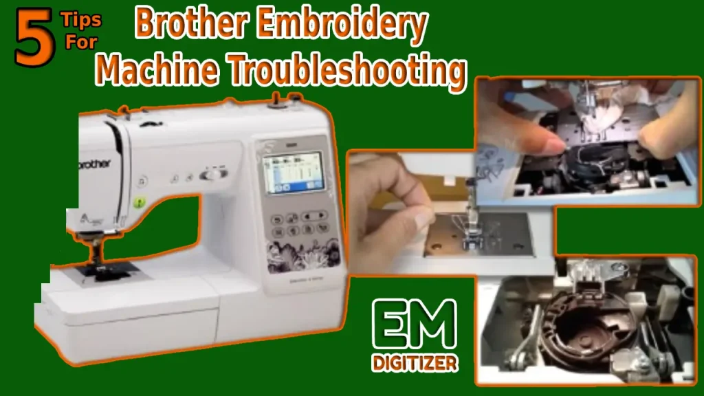 5 Consejos para la solución de problemas de la máquina de bordar Brother