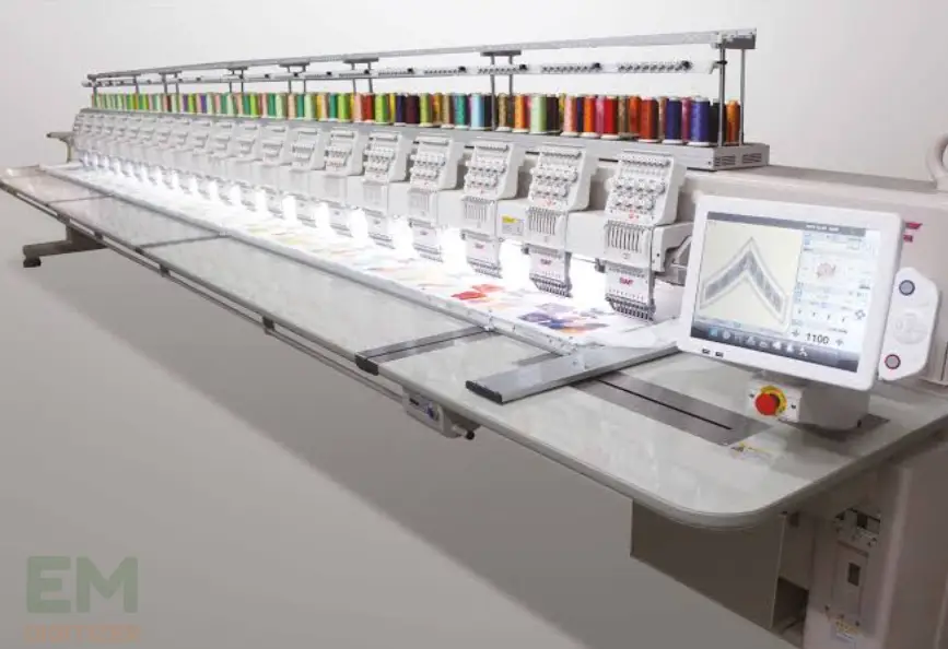 Multi-Head Embroidery Machine