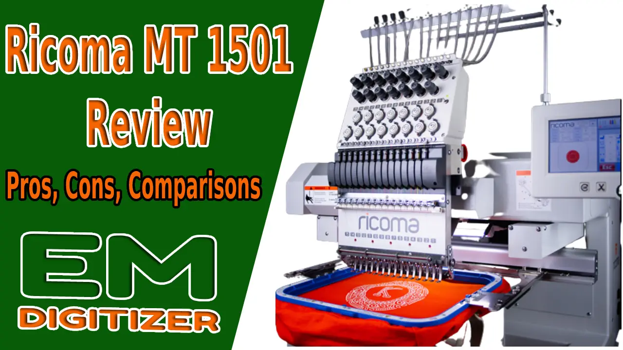 Ricoma MT 1501 Review - Pros, Cons, and Comparisons