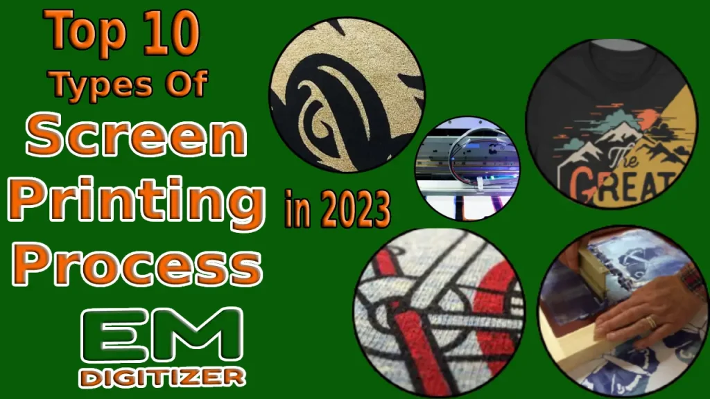 Superiore 10 Tipi di processo di serigrafia in 2023
