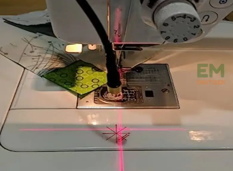 Posizionamento laser regolabile
