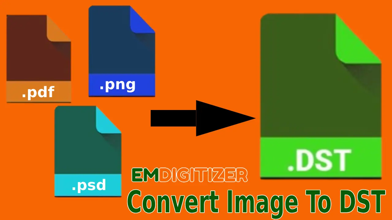 Comment convertir une image en fichier DST