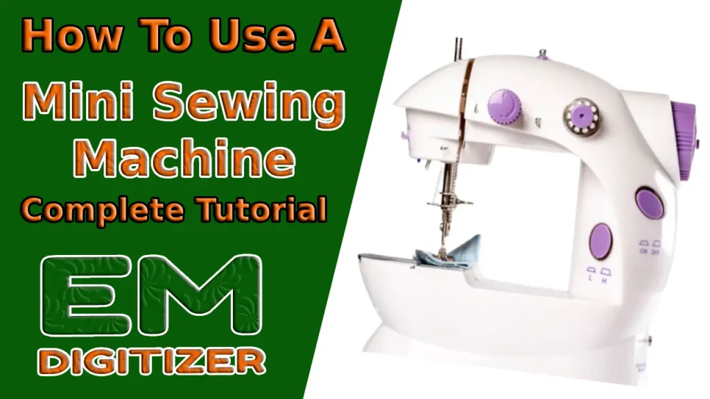 Cómo usar una mini máquina de coser - Tutorial completo