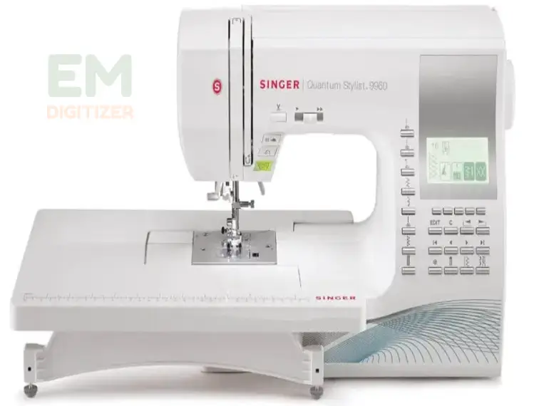 La máquina de coser SINGER Quantum Stylist 9960