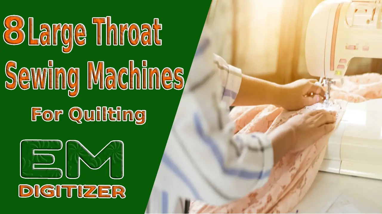 Las 8 mejores máquinas de coser de garganta grande para acolchar