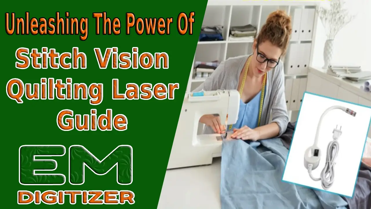 Scatena la potenza della guida laser per quilting Stitch Vision