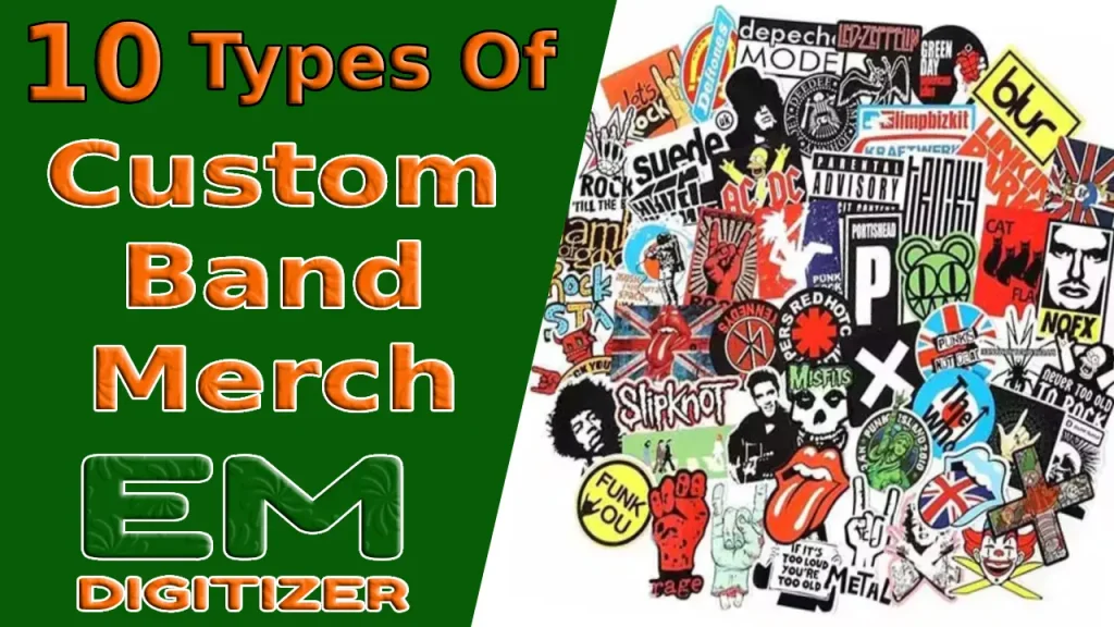 10 Types Of Custom Band Merch