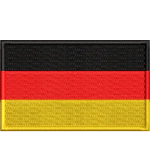 Parche de la bandera de Alemania