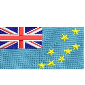 Nationalflagge von Tuvalu