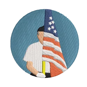 Logo du drapeau des États-Unis