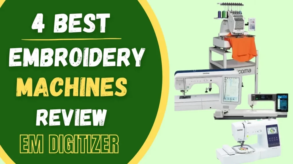 4 best embroidery machine reviews