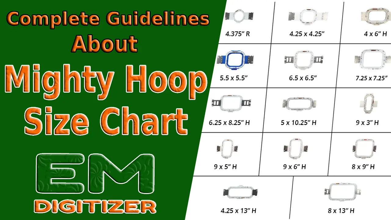 Complete Guidelines About Mighty Hoop Size Chart