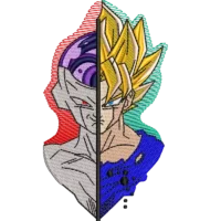 Modello anime Freezer Saiyan Split
