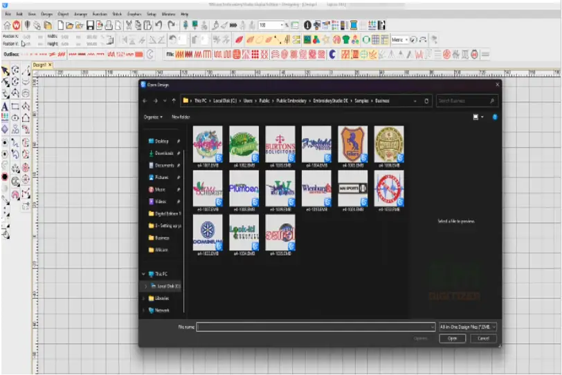 Import the image