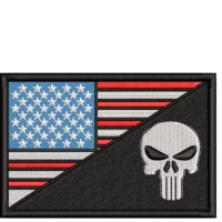 USA Flag Split Punisher